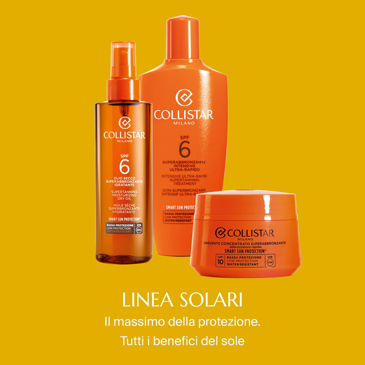 200 ml amber dry oil bottle for hair and skin with SPF 15, lightweight texture