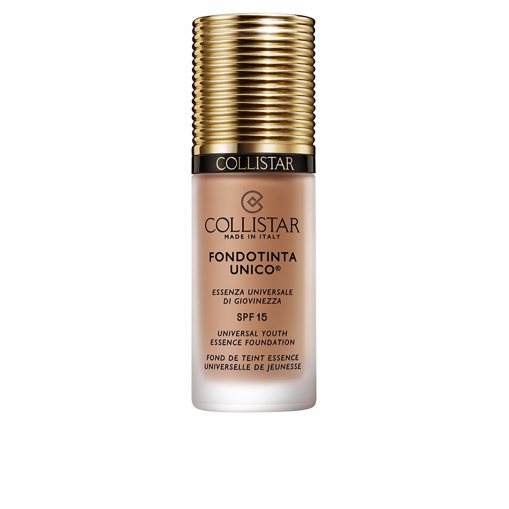 30 ml bottle of light rose-ivory liquid foundation, pump dispenser