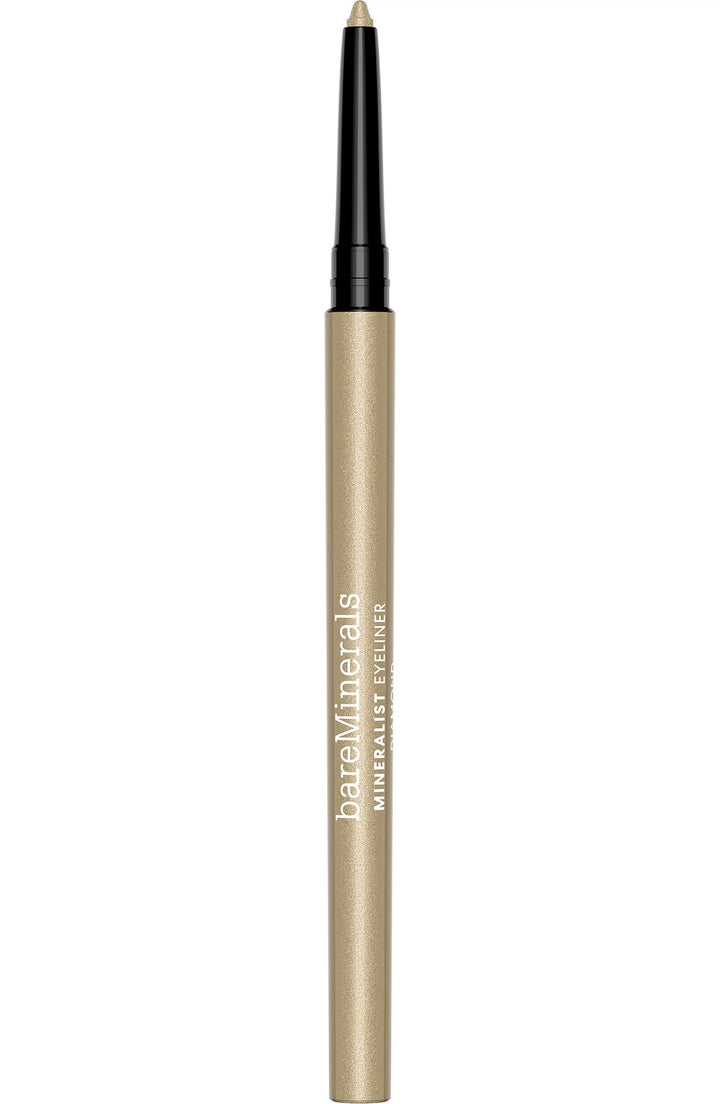 Diamond‑shade mineral cream eyeliner pencil, slim retractable tip, 0.35 g