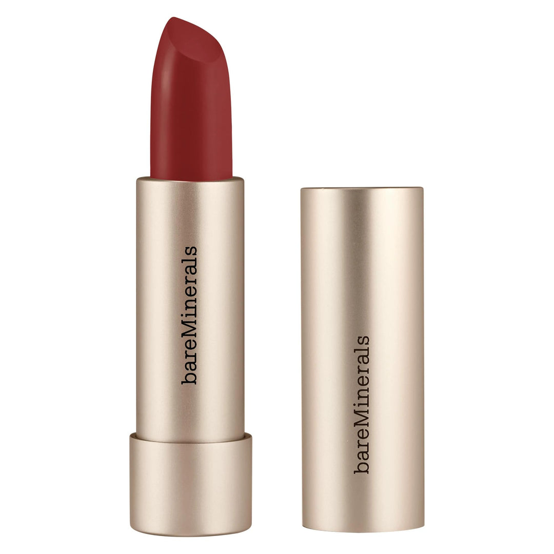 Satin vegan lipstick bullet in warm &