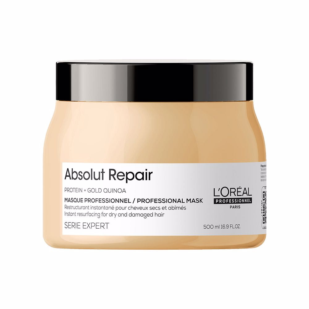 500 ml professional repairing hair mask jar, quinoa extract, creamy texture