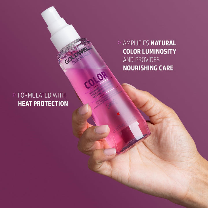 150 ml spray serum bottle for fine or colour-treated hair, glossy finish