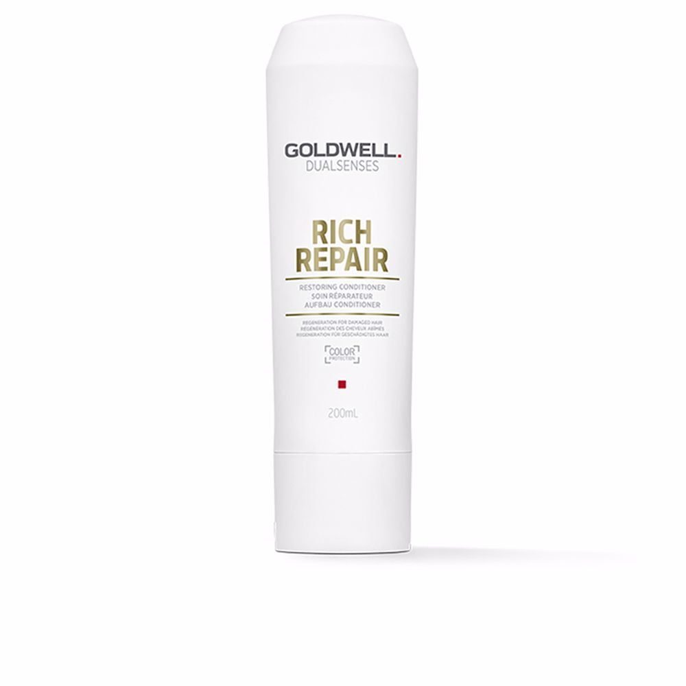 200 ml tube of restoring conditioner for dry, damaged hair, creamy texture