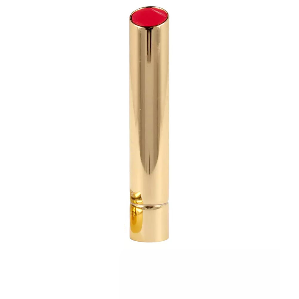 Refillable satin lipstick bullet in rose shade, 2 g, metallic reusable case