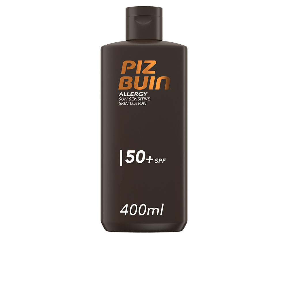 400 ml pale cream SPF50 lotion bottle for sensitive skin, Unisex sun protection