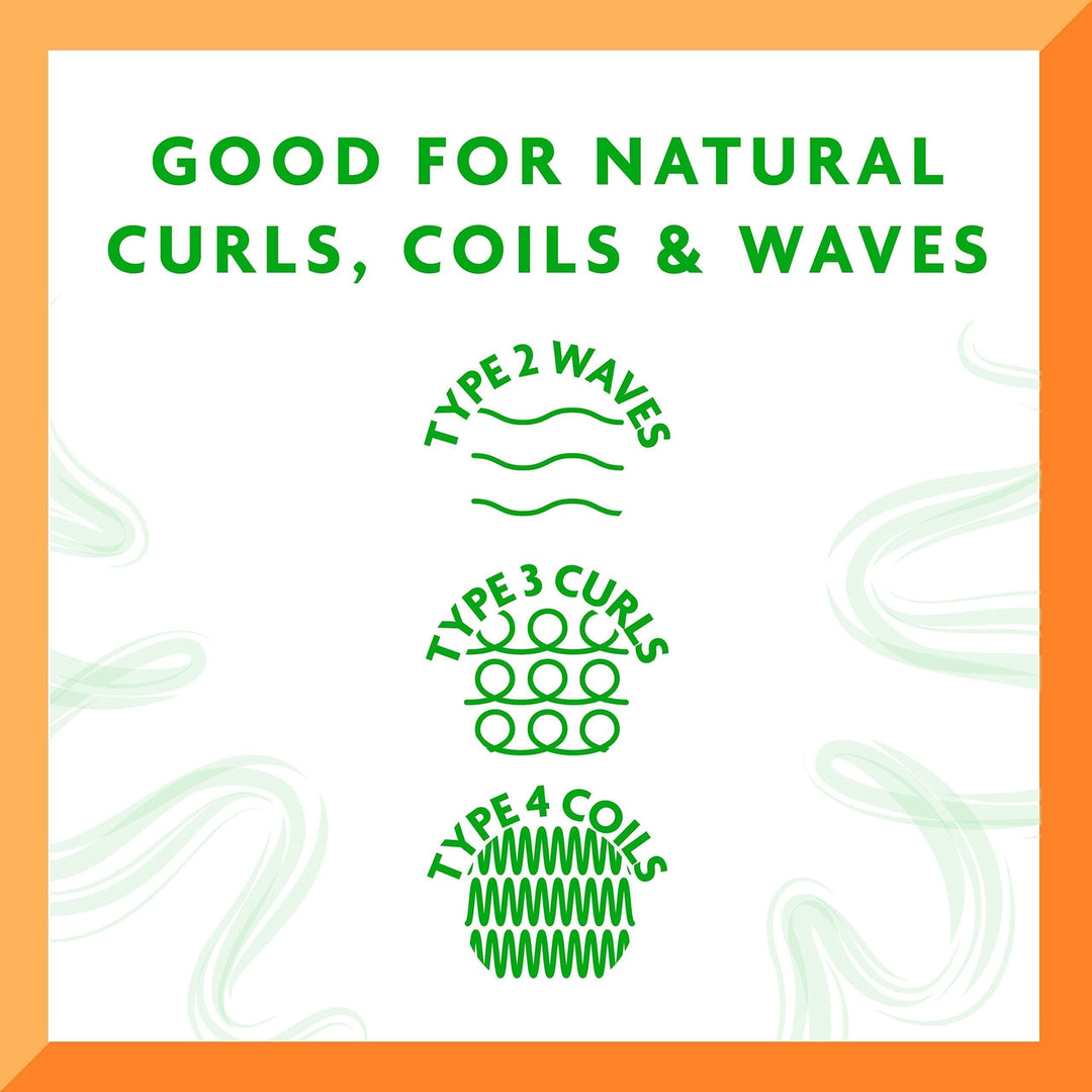 400 ml shampoo bottle labelled Avocado &amp; Shea, for dry curly hair, pump cap