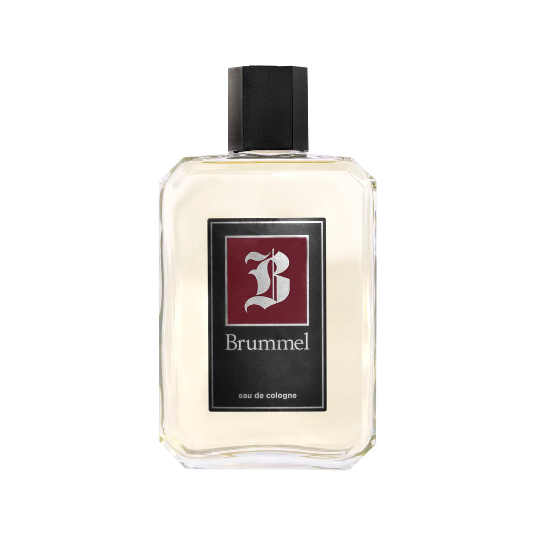 500 ml clear eau de cologne bottle with classic label, citrus and woody notes