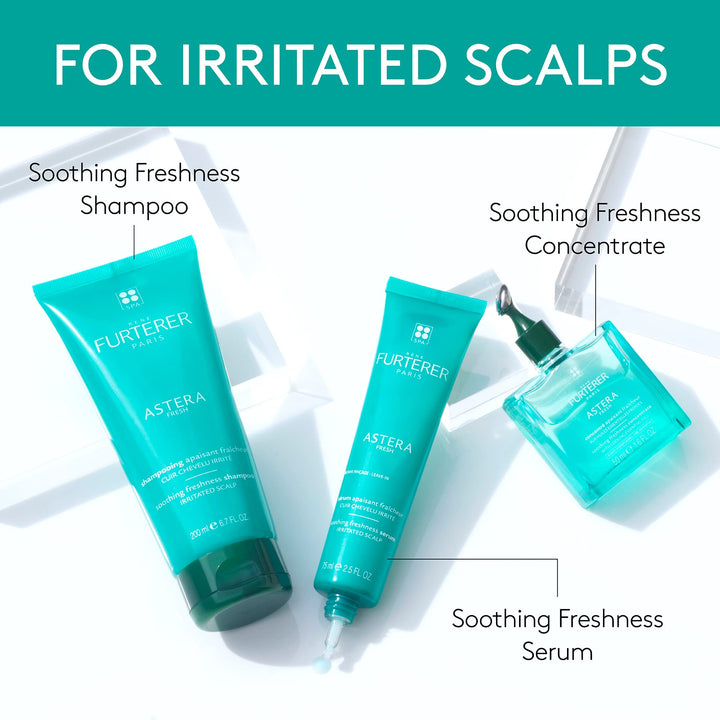 200 ml bottle of cooling mint and eucalyptus shampoo, silicone-free, Unisex