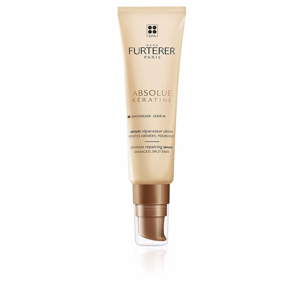30 ml clear gel‑oil serum bottle for Unisex hair repair, labelled Keratine Repair