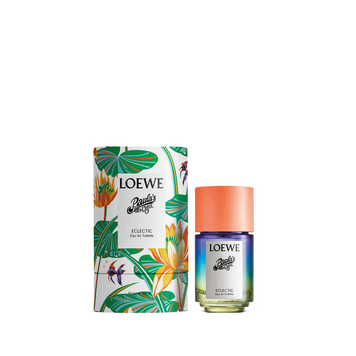 50 ml circular gradient bottle of unisex Eau de Toilette with jasmine and coconut notes