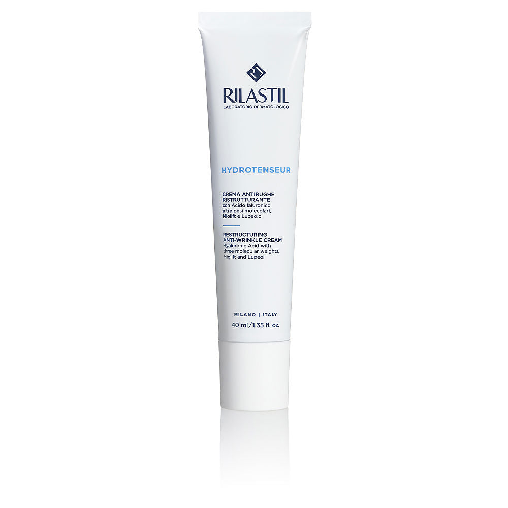 40 ml jar of restructuring anti-wrinkle cream, white jar with neutral label