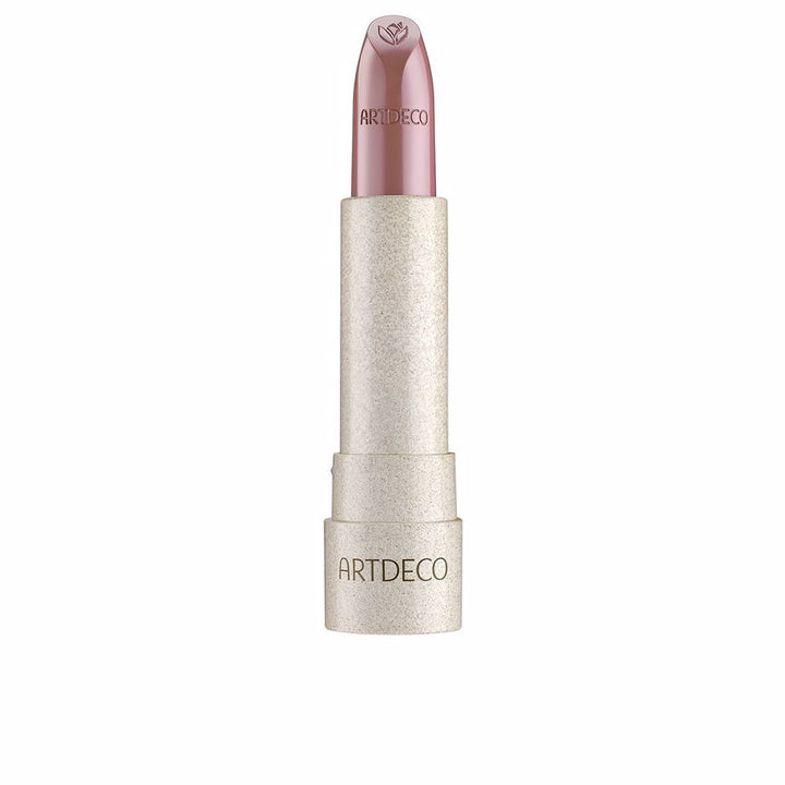 Creamy nude mauve lipstick in recyclable rice‑husk tube, 4 g, velvet finish