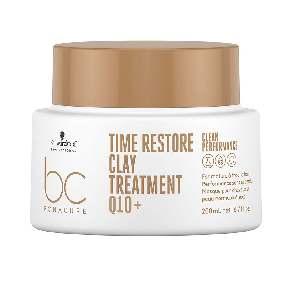 200 ml cream clay hair treatment tube, Q10+ anti‑age repair, Unisex