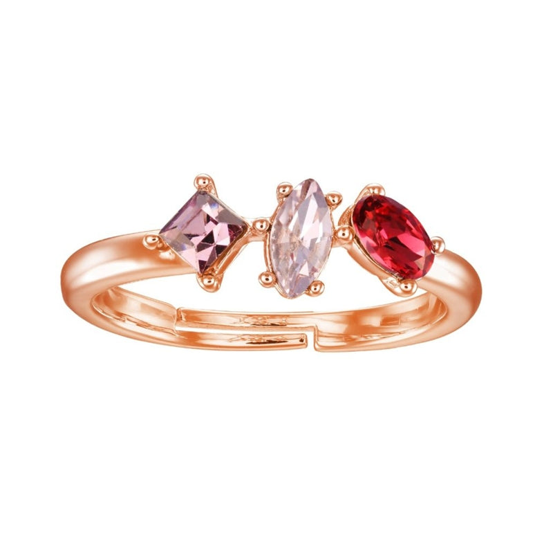 Radiant Harmony Gemstone Ring
