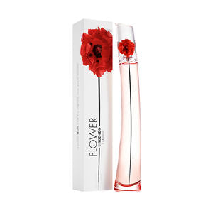 Red glass perfume bottle, 30 ml, floral-spice eau de parfum for Women