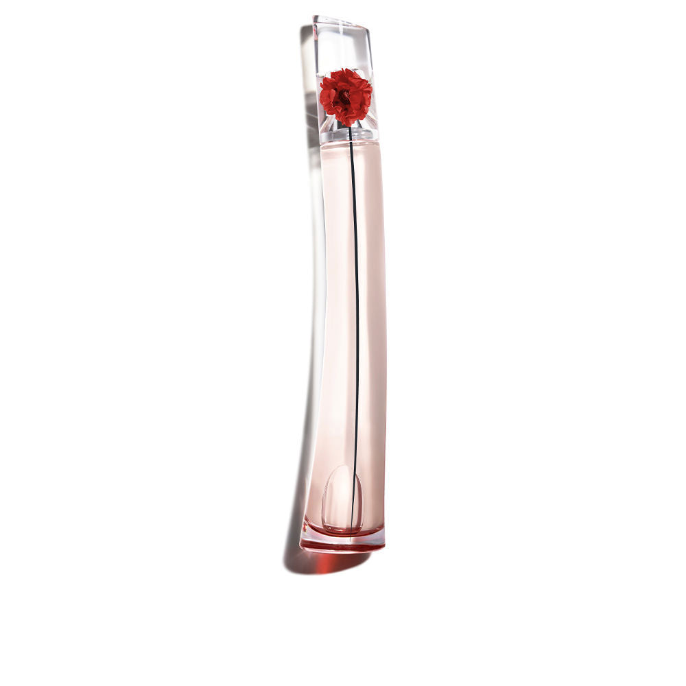 Red-accented poppy-shaped perfume bottle, 100 ml, floral fragrance for Women