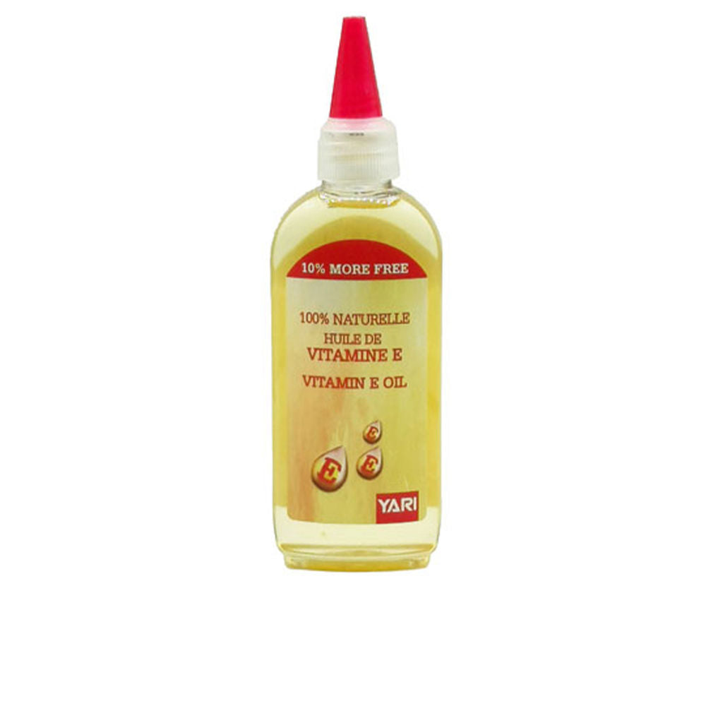 110 ml amber bottle of Pure Vitamin E oil with dropper for facial use