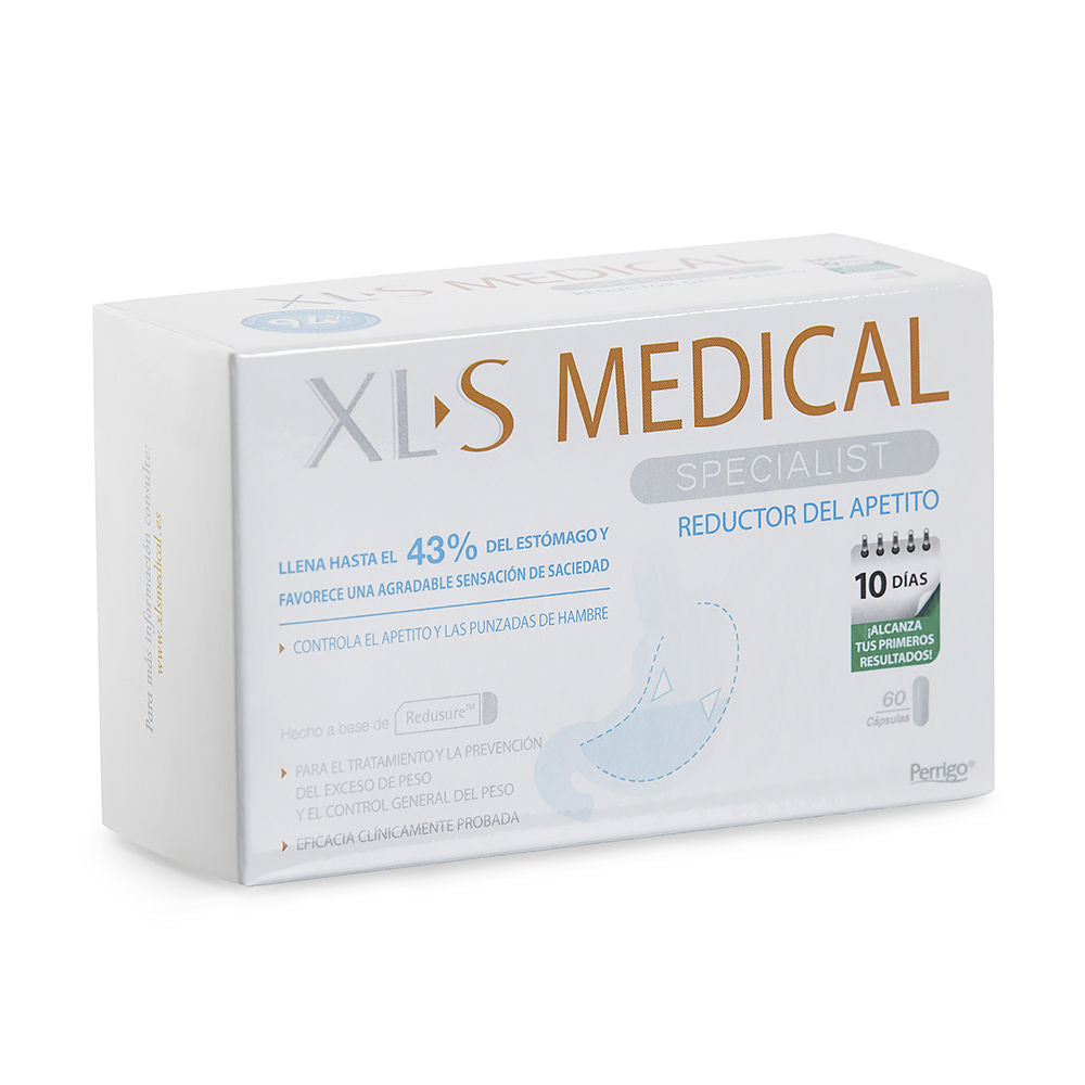 Bottle of 60 medical supplement capsules labelled plant fibre appetite control, Unisex