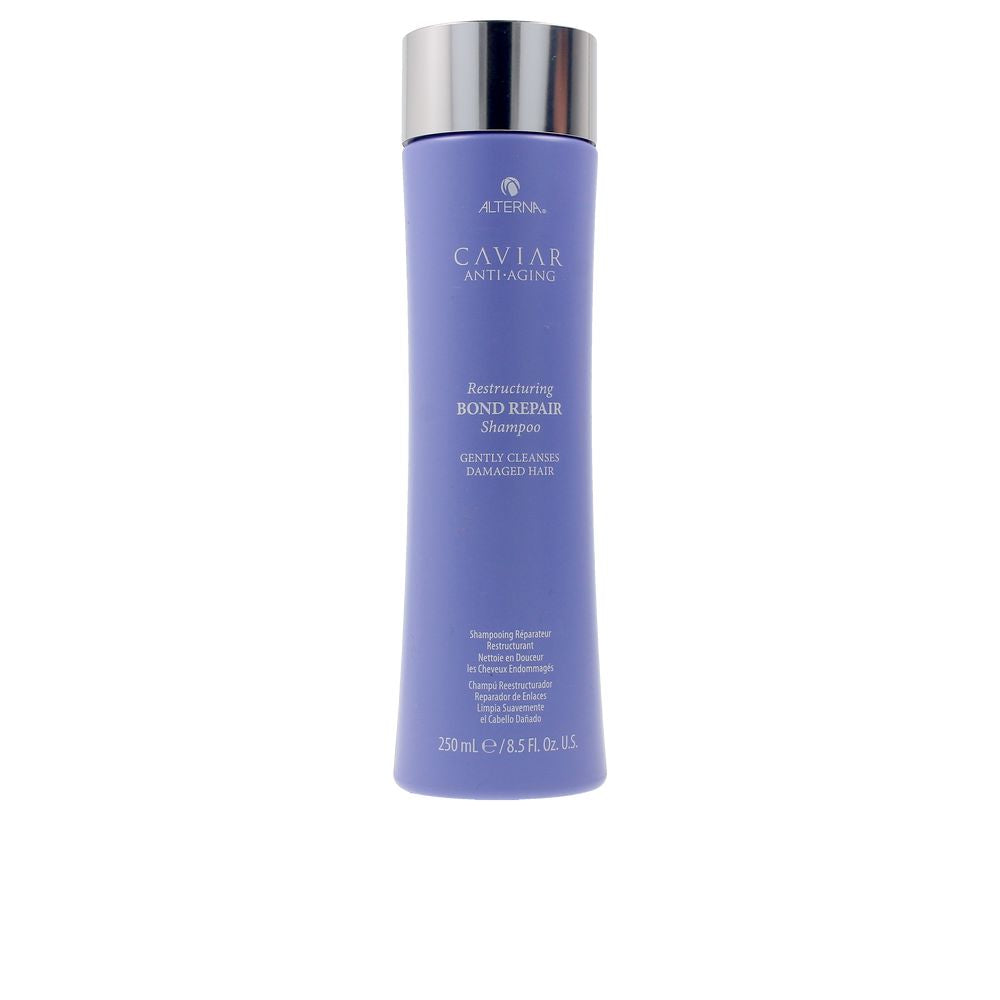 250 ml shampoo bottle for repairing dry, colour-treated hair with caviar extract