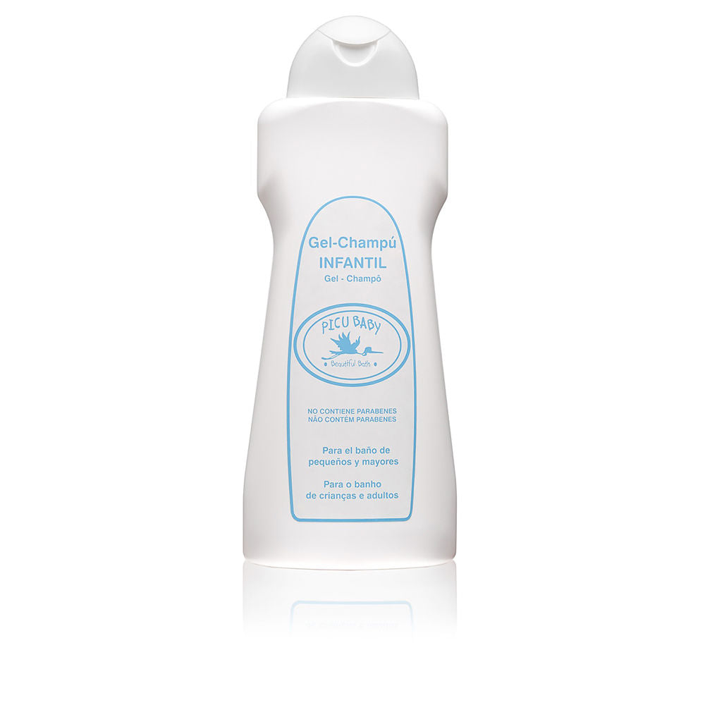 Bottle of PICU BABY Infant Gel-Shampoo for gentle newborn bath care