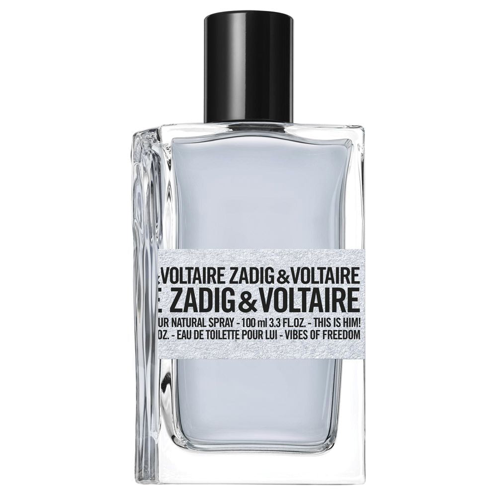 100 ml clear eau de toilette bottle, woody fragrance, lavender and cedar notes