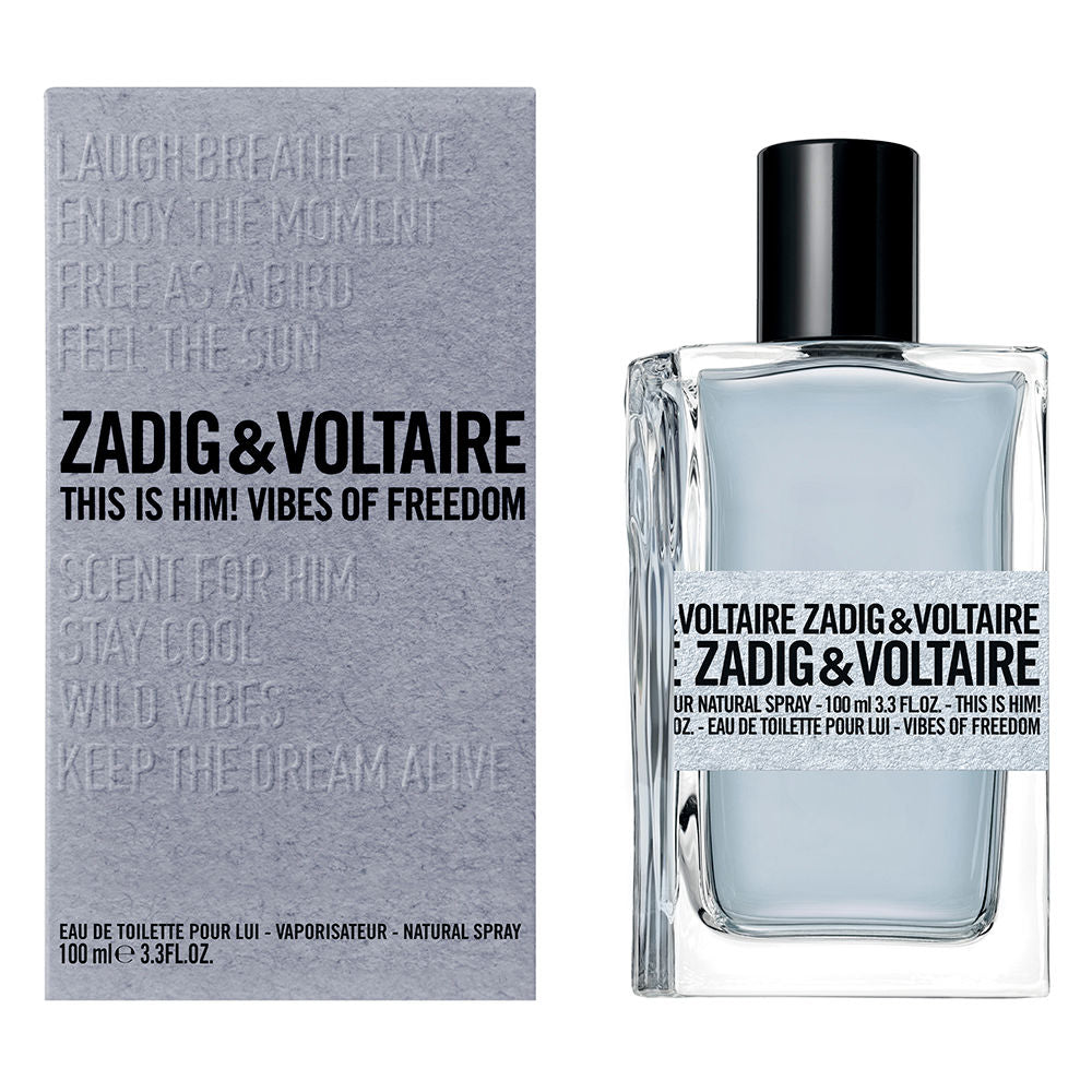100 ml clear eau de toilette bottle, woody fragrance, lavender and cedar notes