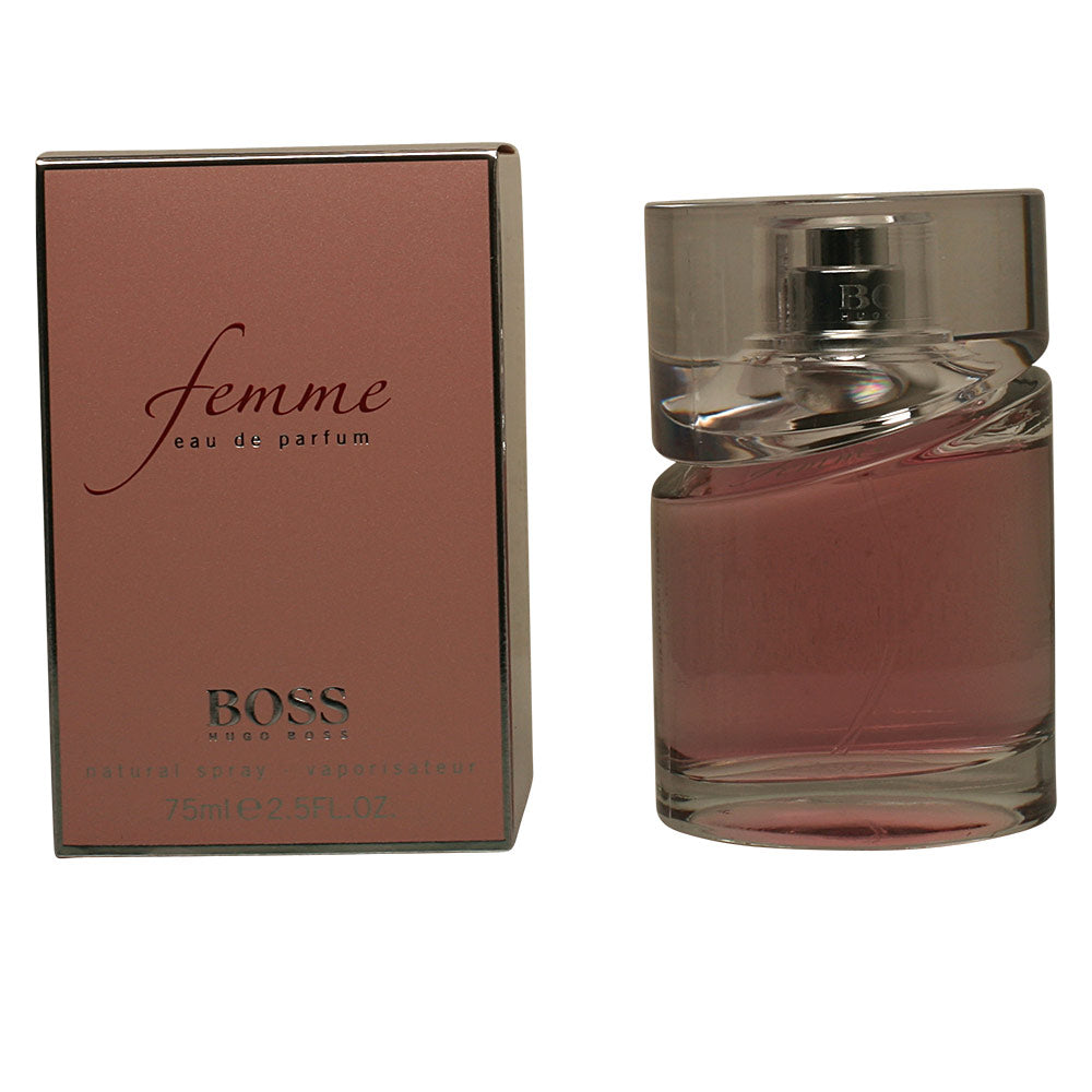 75 ml glass bottle of floral-fruity Eau de Parfum with white-floral bouquet