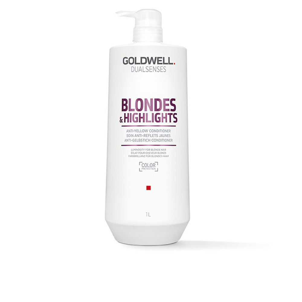 Tube of conditioner for blondes and highlights, 1000 ml, neutralises brassiness