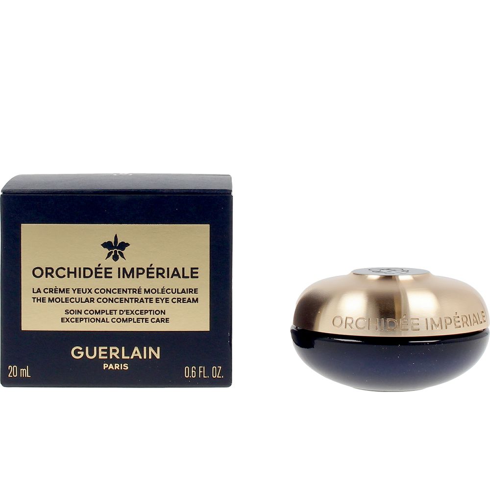 20 ml jar of orchid-firming eye cream with pale pearlescent texture