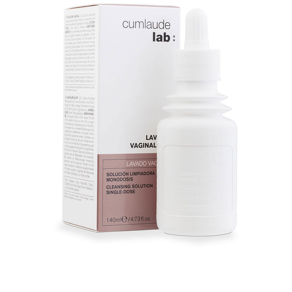 Single‑dose intimate cleansing ampoules with soft anatomical nozzle, 140 ml total pack