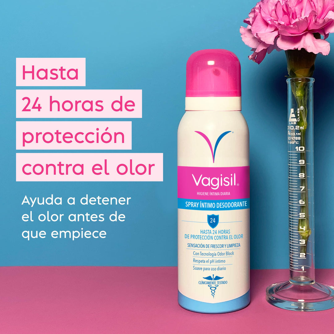 Small 125 ml spray bottle; chamomile and aloe intimate hydration mist for Women