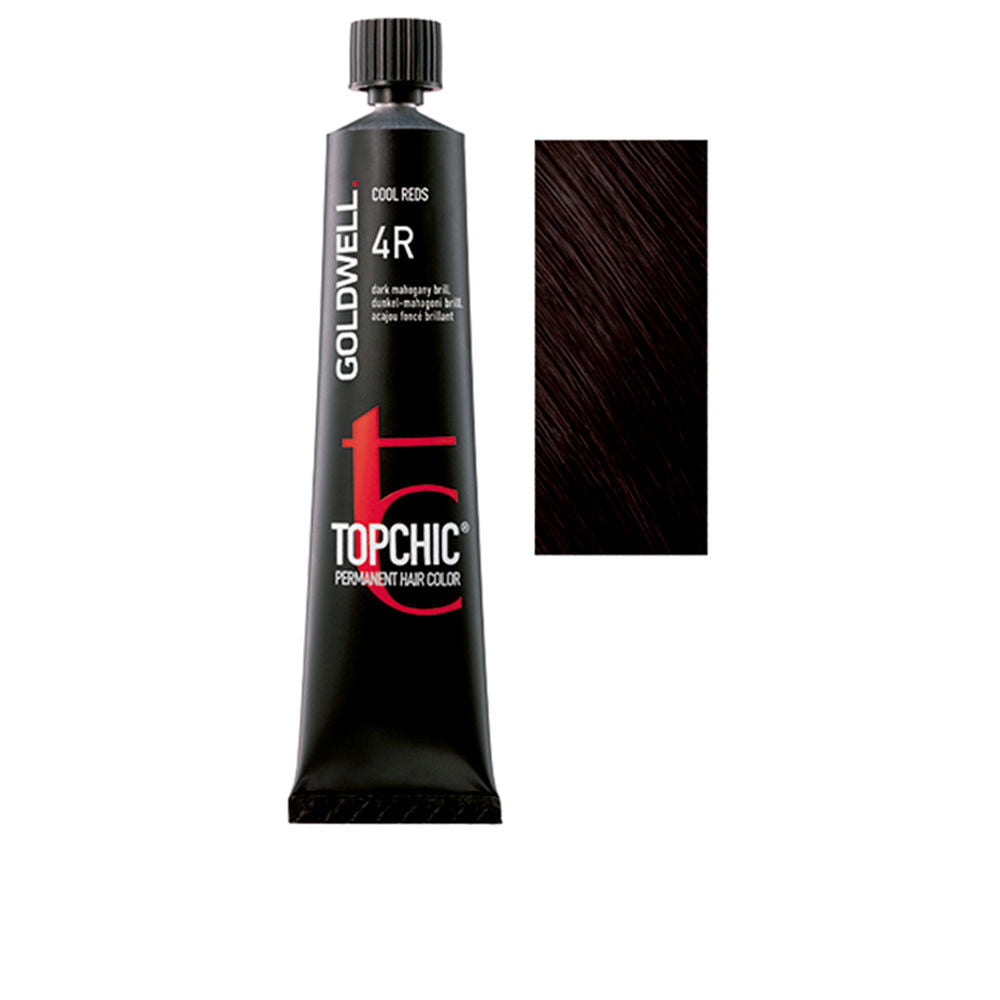60 ml tube of rich red permanent hair colour in professional cream format