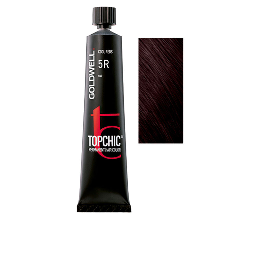 60 ml tube of permanent cream hair colour, shade 5R, red-brown