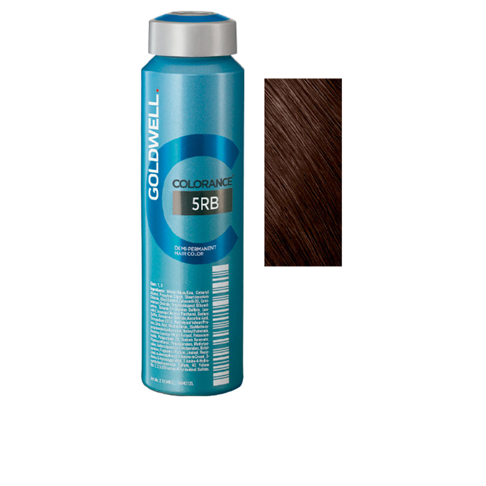 120 ml tube of 5RB demi-permanent hair colour cream, red-brown shade