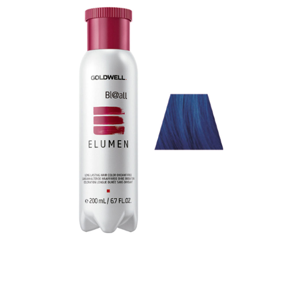 200 ml amber bottle of acidic, ammonia‑free permanent hair colour for blondes