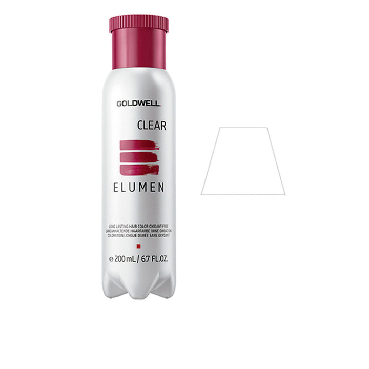 200 ml clear bottle of acidic, ammonia‑free permanent hair colour for women