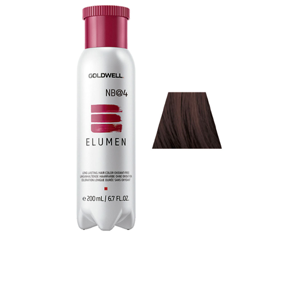 200 ml tube of ammonia-free acid pH permanent hair colour, deep shade NB@4