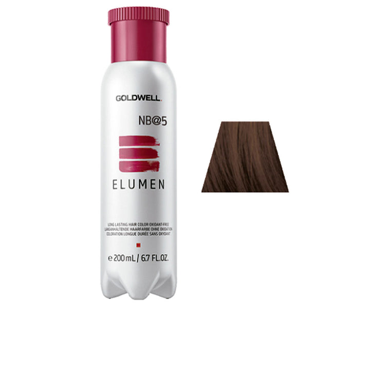 200 ml tube of ammonia-free acidic permanent hair colour in NB@5 shade