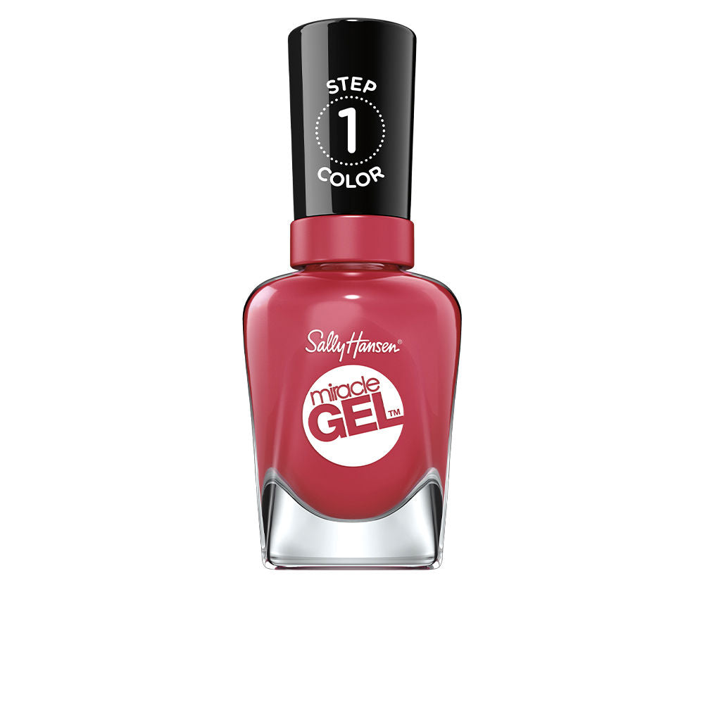14.7 ml bottle of Proper P-Rose gel-finish nail polish with matching top coat