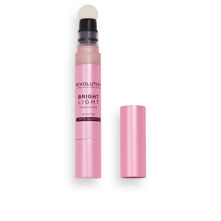 3 ml liquid highlighter with sponge applicator, Beam Pink quartz shimmer