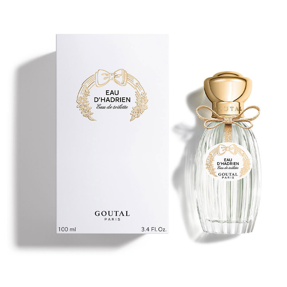 Clear 100 ml eau de toilette bottle with citrus and cypress scent, Unisex