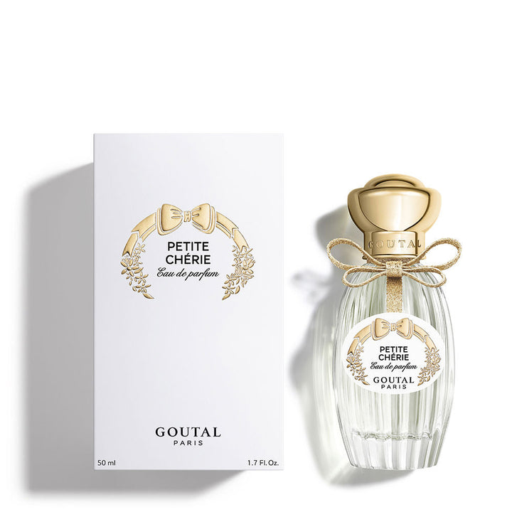 Glass bottle of Petite Chérie EDP 100 ml, pear and rose fragrance for Women