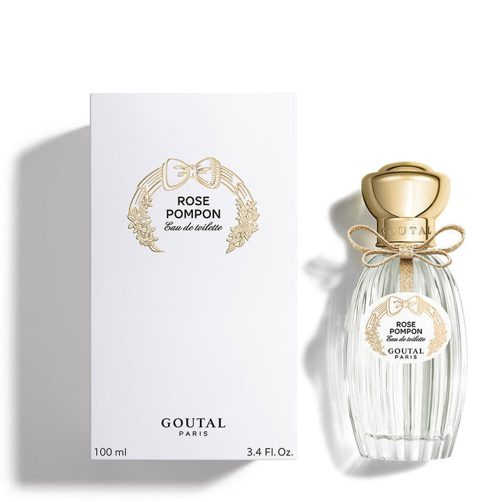 100 ml Rose Pompon Eau de Toilette bottle, floral-fruity perfume for Women