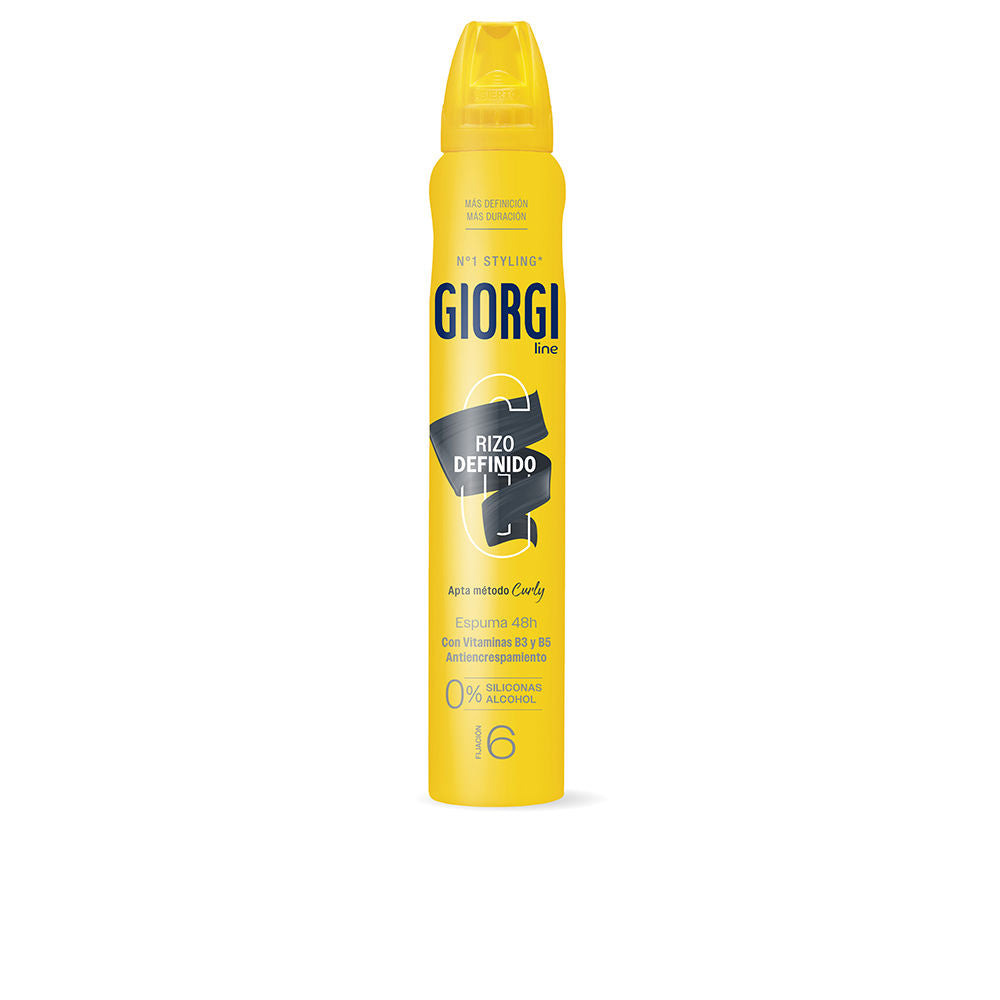 White curl‑defining sponge jar, 250 ml, Elastin Tech formula, Unisex