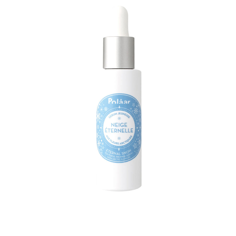 30 ml clear serum bottle with lightweight fluid, clinical packaging