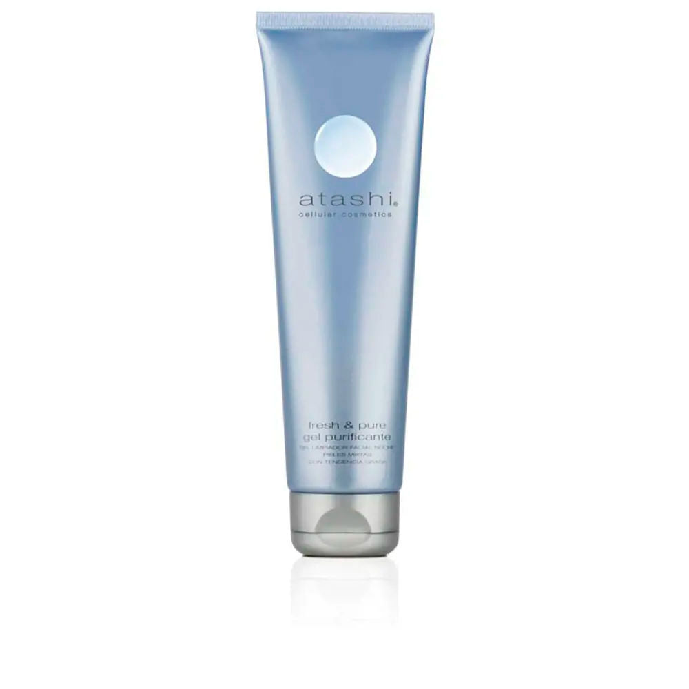 Clear 150 ml gel tube for Women, purifying glycolic cleanser