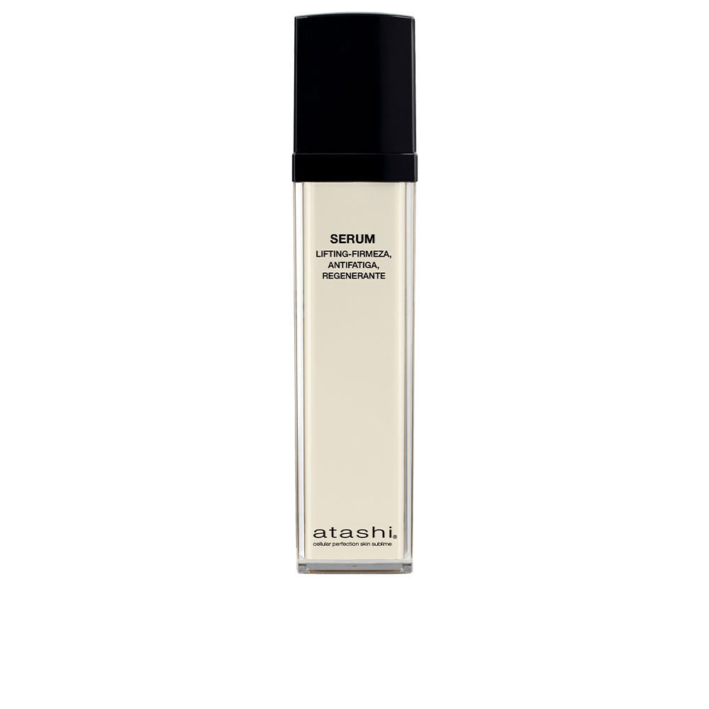 50 ml frosted serum bottle with silver cap, lightweight gel texture