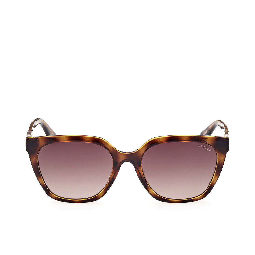 Women’s square Habana acetate sunglasses with 145 mm temples, brown tortoiseshell finish
