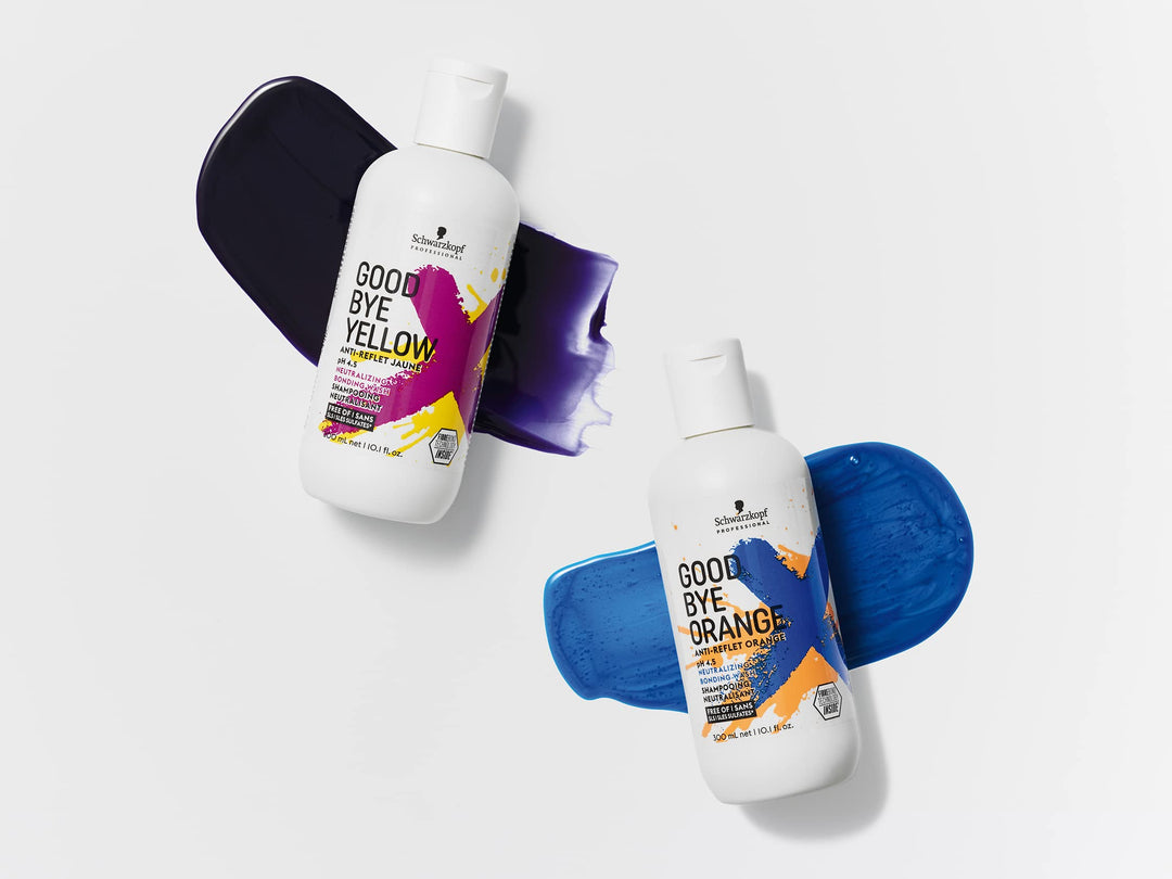 300 ml violet-toned neutralising shampoo bottle for cool blondes, sulfate-free, Unisex