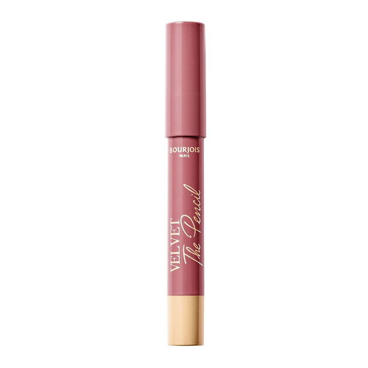 Slim mauve twist‑up lip pencil, 1.8 g, matte velvet finish